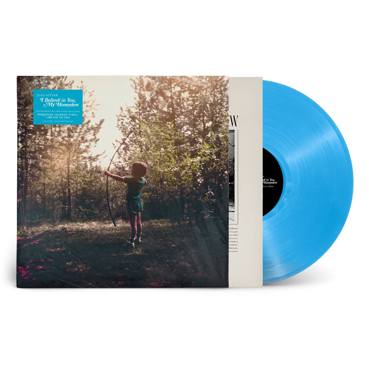 Josh Ritter - I Believe In You My Honeydew (Indie Exclusive) (Turquoise Vinyl) - Vinyl