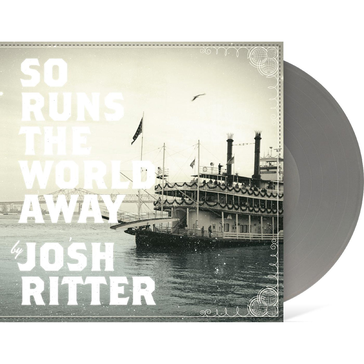Josh Ritter - So Runs the World Away (METALLIC SILVER VINYL) - Vinyl