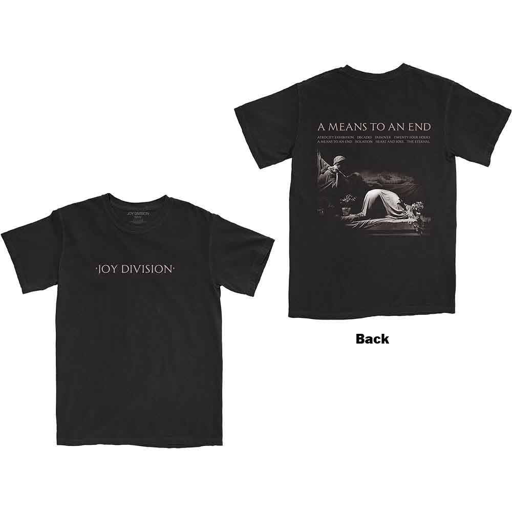 Joy Division - A Means To An End - T-Shirt Black
