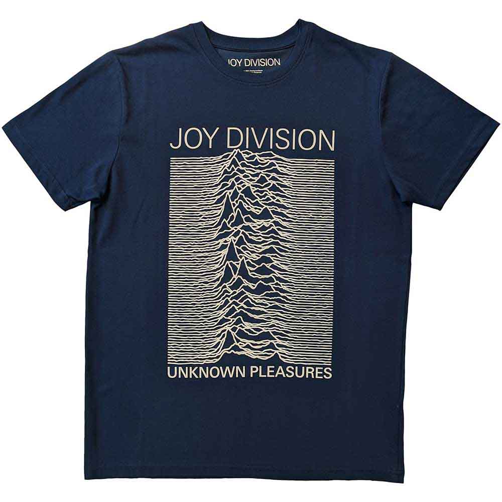Joy Division - Unknown Pleasures FP - T-Shirt Blue