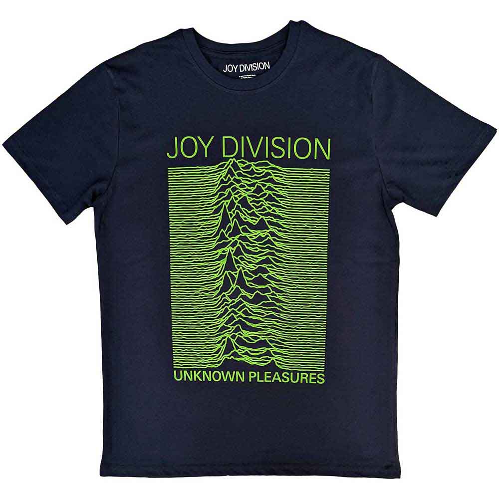 Joy Division - Unknown Pleasures FP - T-Shirt Blue