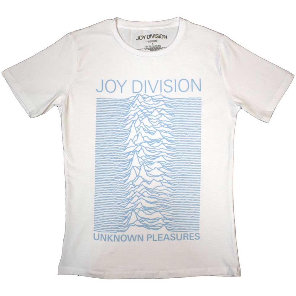 Joy Division - Unknown Pleasures FP - T-Shirt White
