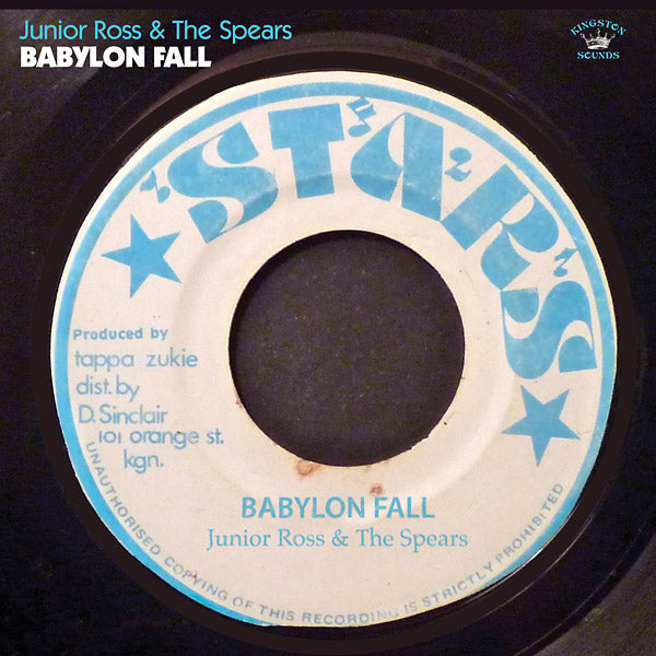 JUNIOR ROSS & THE SPEARS - Babylon Fall - CD