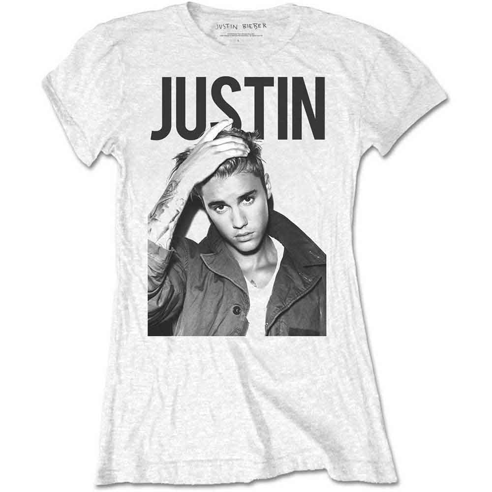 Justin Bieber - Bold - T-Shirt White