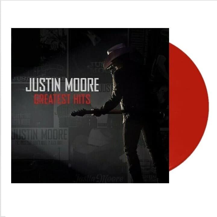 Justin Moore - Greatest Hits (Colored Vinyl, Translucent Red, Gatefold LP Jacket) - Vinyl