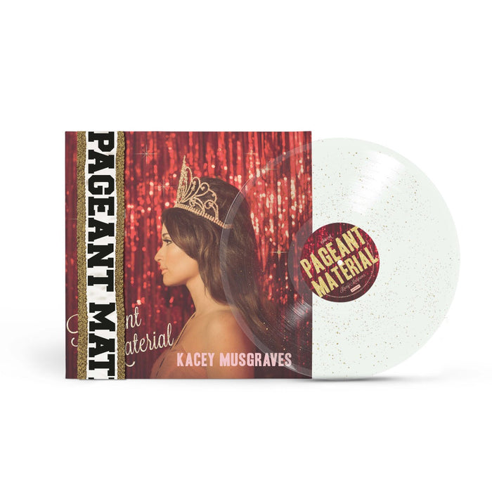 Kacey Musgraves - Pageant Material (10 Year Anniversary) [Clear Gold Glitter Lp] - Vinyl
