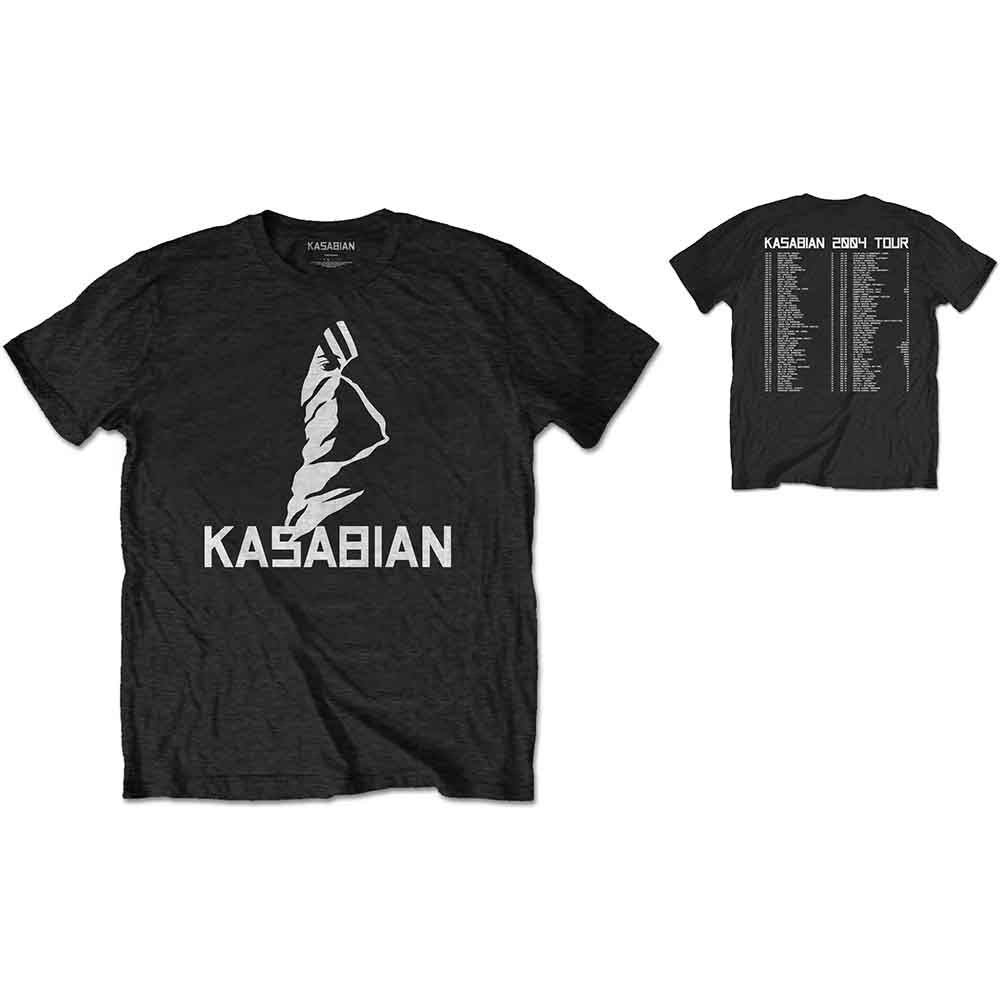 Kasabian - Ultra Face 2004 Tour - T-Shirt Black