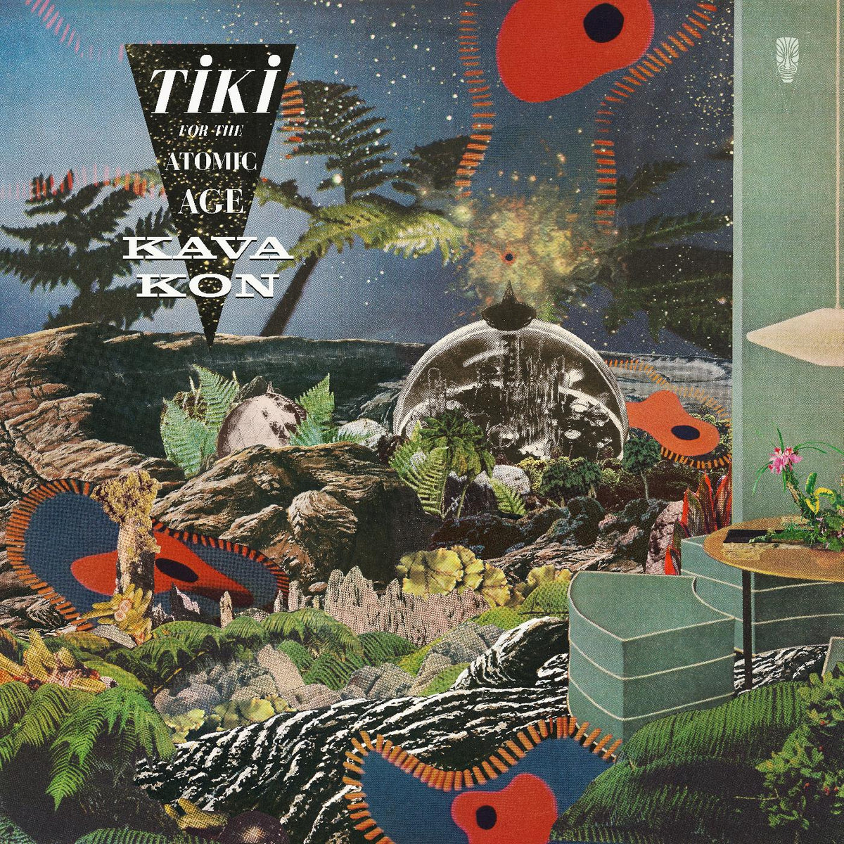 Kava Kon - Tiki For The Atomic Age (Indie Exclusive Green & Cream W/ Splatter Vinyl) - Vinyl