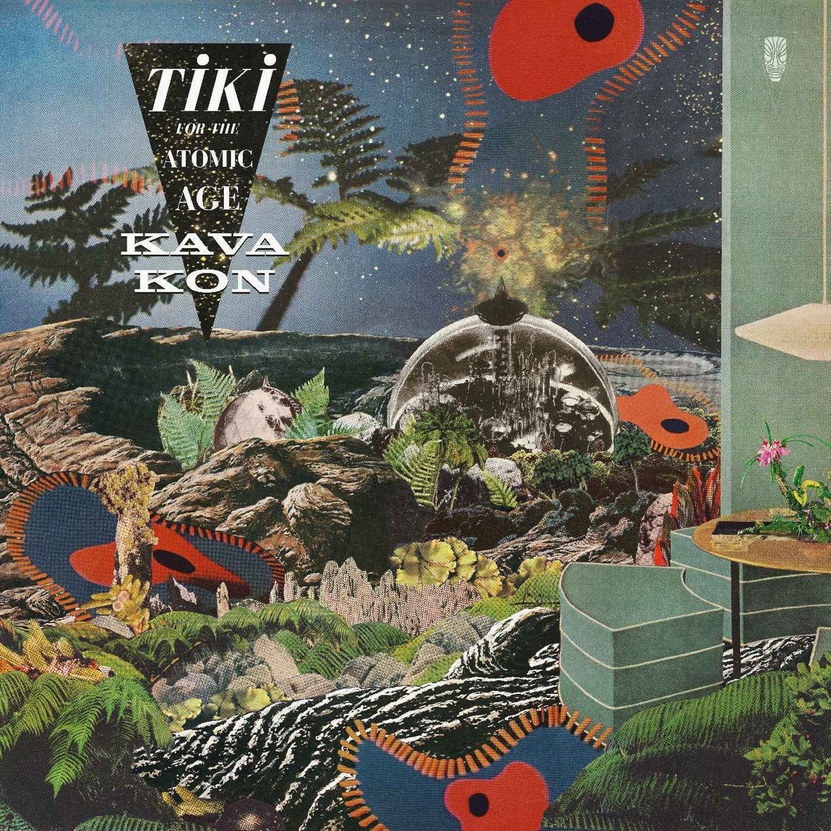 Kava Kon - Tiki For The Atomic Age (Iridescent Green Vinyl) - Vinyl