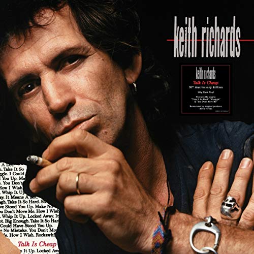 Keith Richards - TALK IS CHEAP (BLACK VINYL) - Vinyl