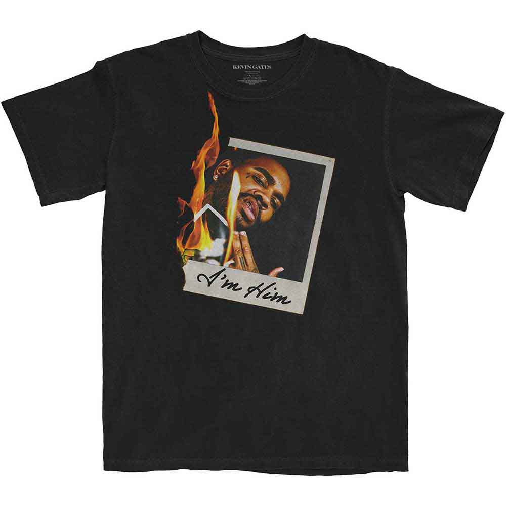 Kevin Gates - Polaroid Flame - T-Shirt Black