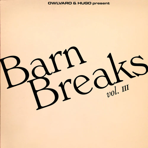 Khruangbin (Owlvaro & Hugo) - Barn Breaks Vol. 3 (Limited Edition, 7" Vinyl) - Vinyl