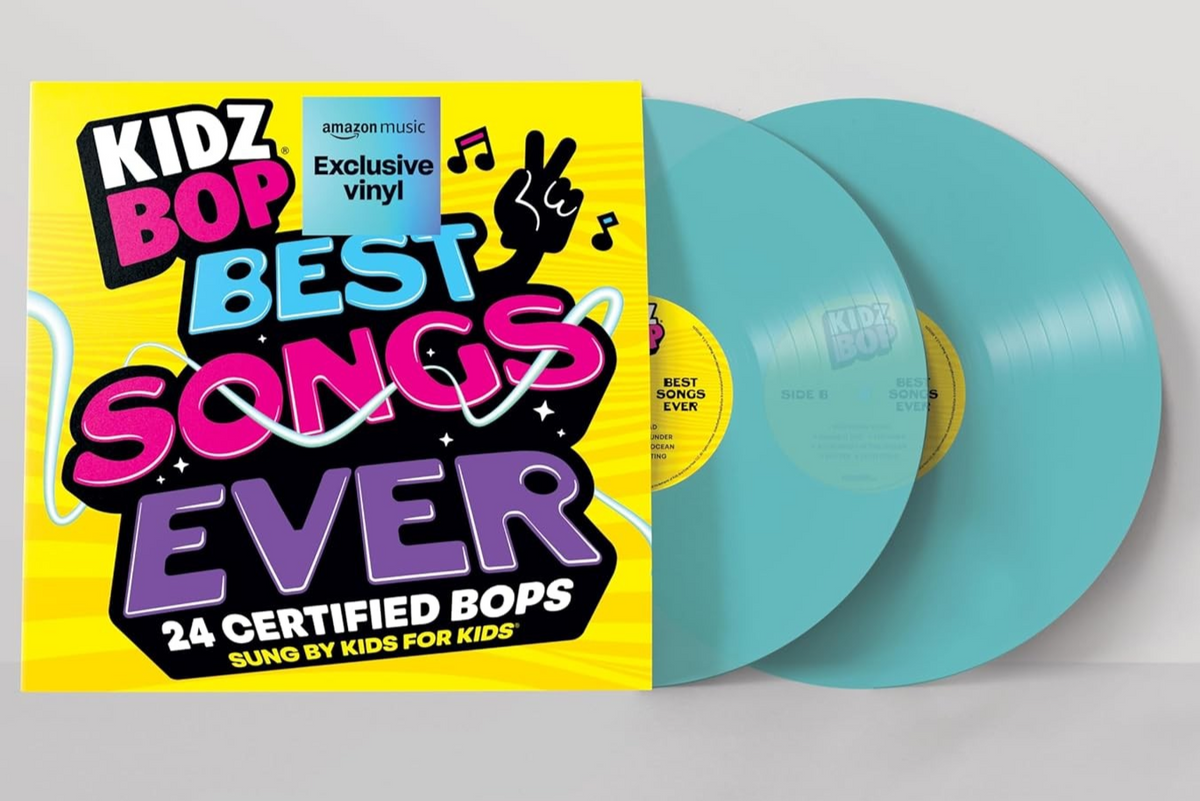 Kidz Bop Kids - Kidz Bop: Best Songs Ever (Limited Edition, Amazon Exclusive, Translucent Blue Colored Vinyl) (2 Lp's) - Vinyl