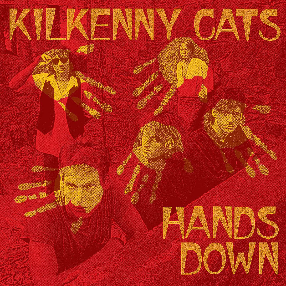 Kilkenny Cats - Hands Down [Remastered Edition] (CLEAR WITH PINK VINYL) - Vinyl