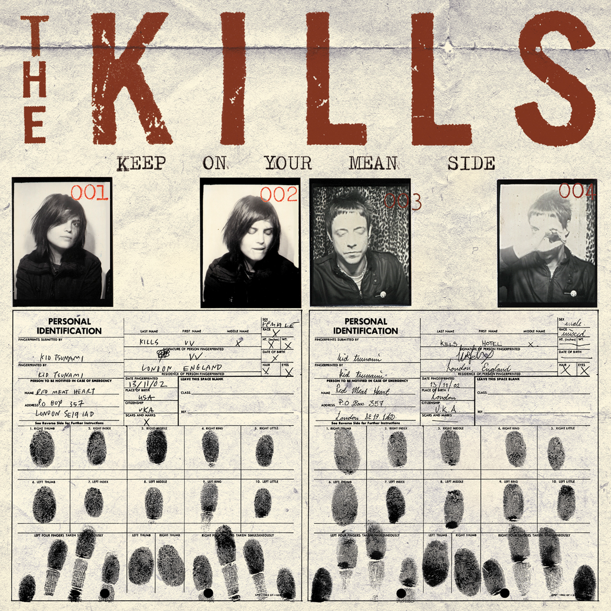 Kills - KEEP ON YOUR MEAN SIDE - Rock