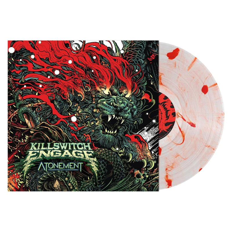 Killswitch Engage - Atonement (Red Ink Spots Ciolored Vinyl) - Vinyl