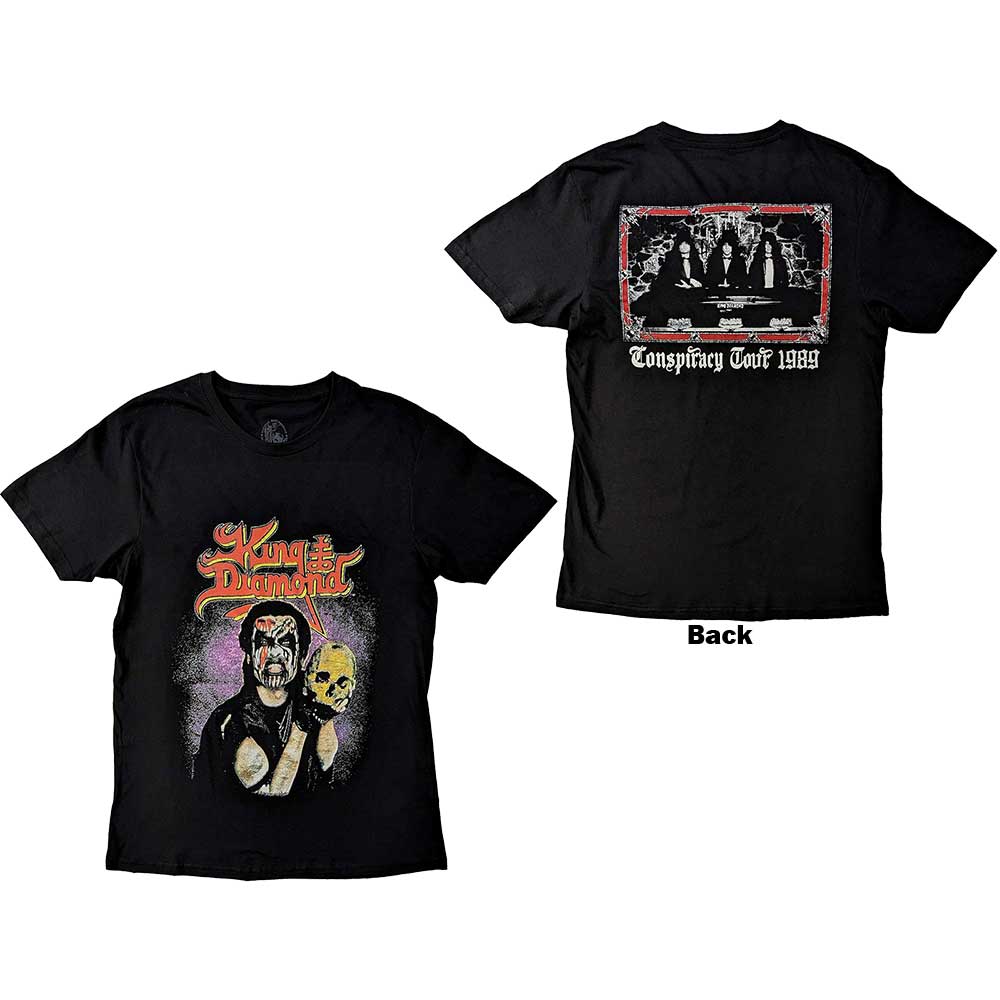 King Diamond - Conspiracy Tour - T-Shirt Black