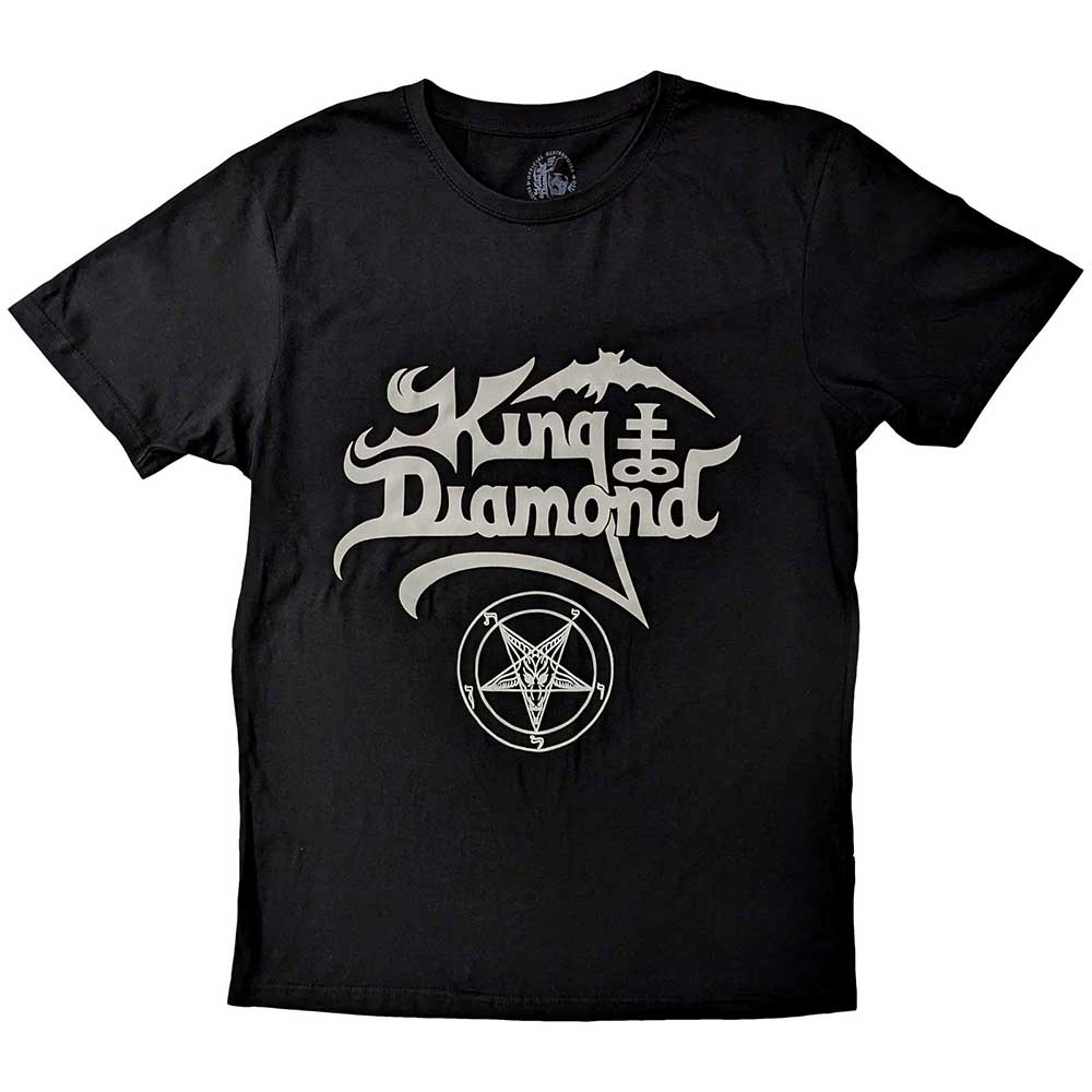 King Diamond - Logo - T-Shirt Black