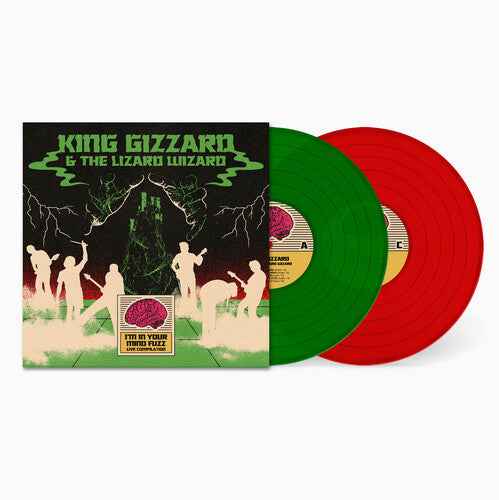 King Gizzard and the Lizard Wizard - I'm In Your Mind Fuzz Live (Indie Exclusive) [Red, Green, Clear] - Vinyl