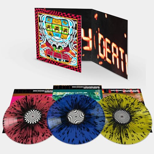King Gizzard and the Lizard Wizard - King Gizzard Live In Las Vegas '24 (Triple Gatefold) (Splatter Vinyl) [3Lp] - Vinyl