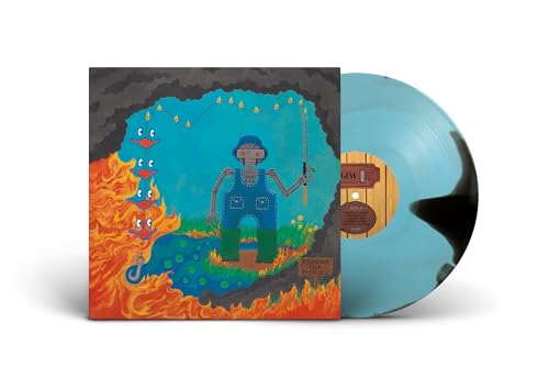 King Gizzard & The Lizard Wizard - Fishing For Fishies (Limited Edition, "Oil Spill" Black & Blue Colored Vinyl) - Vinyl