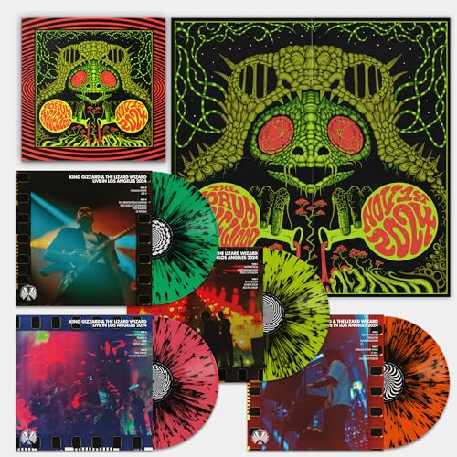 King Gizzard & The Lizard Wizard - King Gizzard - Live In Los Angeles '24 (4Lp Splatter Vinyl Box Set) - Vinyl