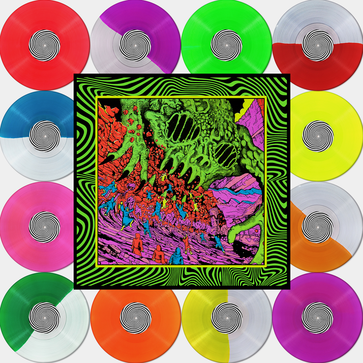 King Gizzard & The Lizard Wizard - Live At Red Rocks '22 (12 LP Color VInyl Box Set) - Vinyl
