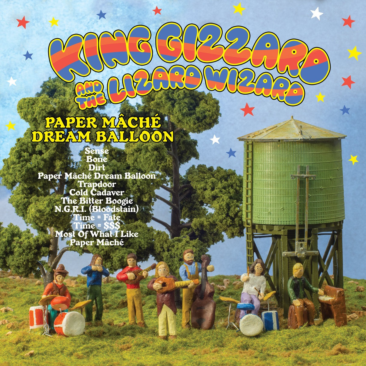 King Gizzard & The Lizard Wizard - Paper Mâché Dream Balloon (Limited Edition, Pink Seaglass Colored Vinyl) - Vinyl