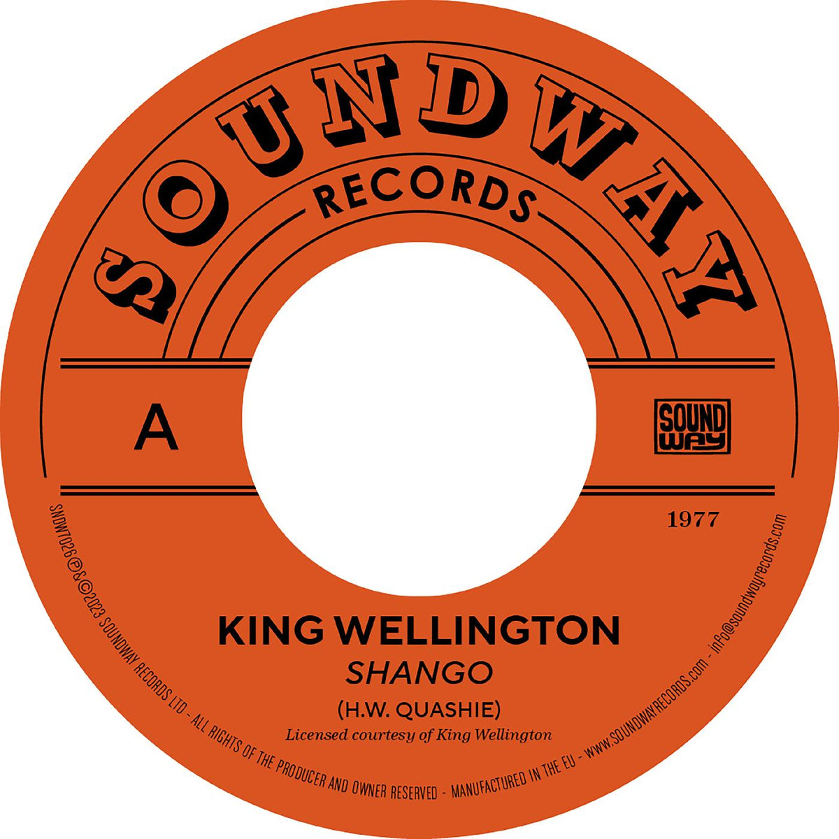 King Wellington / Frends - Shango / Mystery Music - Vinyl