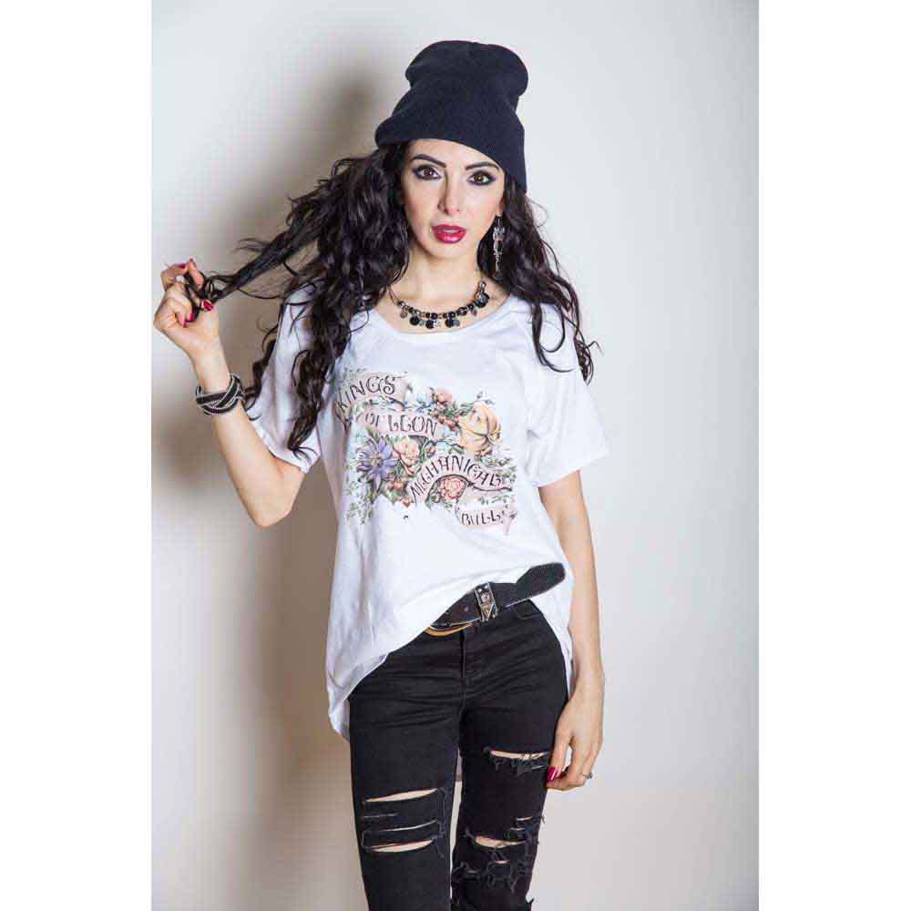 Kings Of Leon - Flowers - T-Shirt White