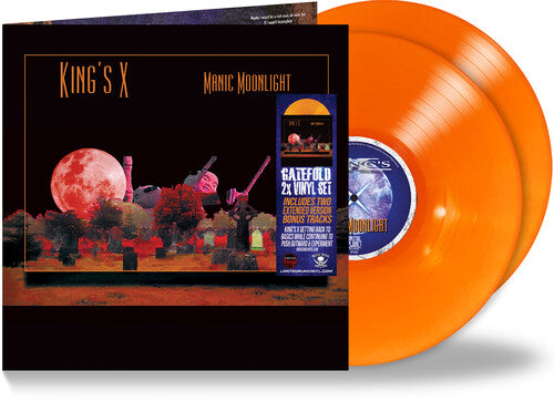 King's X - Manic Moonlight (Orange Colored Vinyl, Limited Edition, Bonus Tracks, Remastered) (2 Lp's) - Vinyl