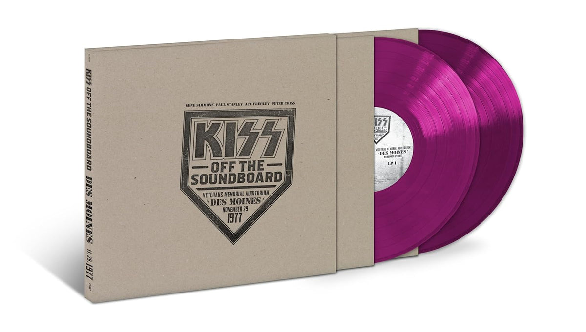 Kiss - Kiss Off The Soundboard: Live In Des Moines (Limited Edition, Violet Colored Vinyl) (2 Lp's) - Vinyl