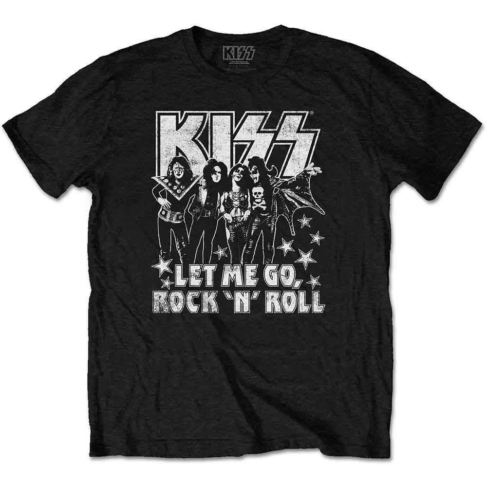 Kiss - Let Me Go - T-Shirt Black