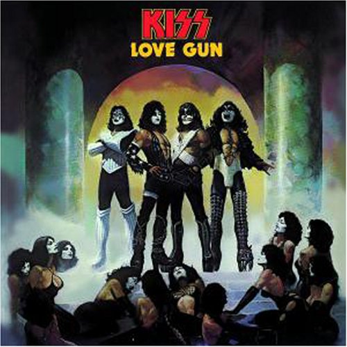 Kiss - Love Gun (Limited Edition, Tangerine/ Aqua Splatter Colored Vinyl) - Vinyl