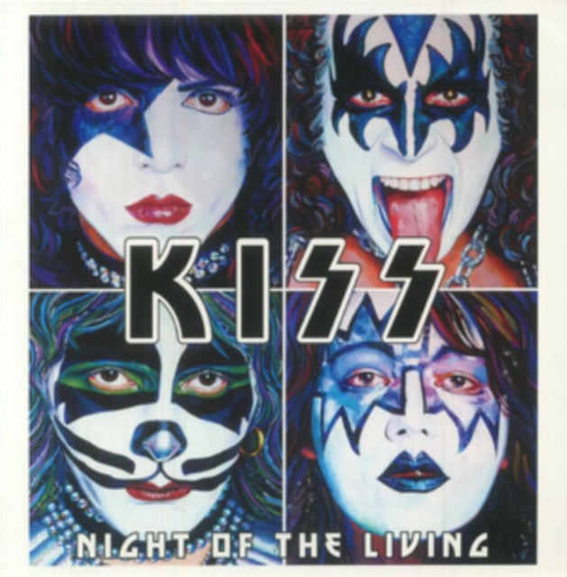 Kiss - Night of the Living (Limited Edition, Translucent Dark Blue Colored Vinyl) - Vinyl