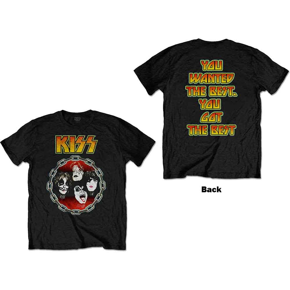 Kiss - You Wanted The Best - T-Shirt Black