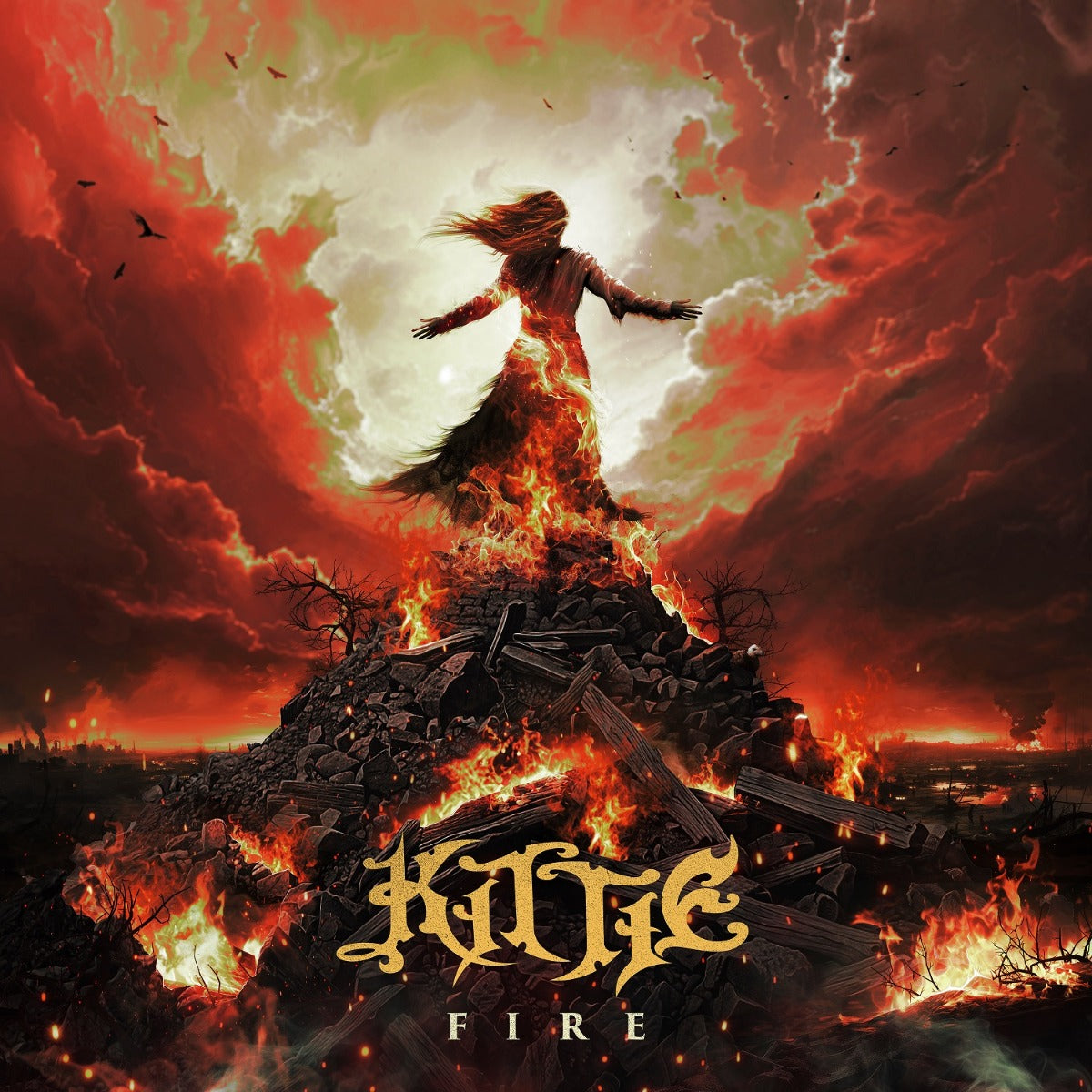 Kittie - Fire (Gold Nugget Colored Vinyl) - Vinyl