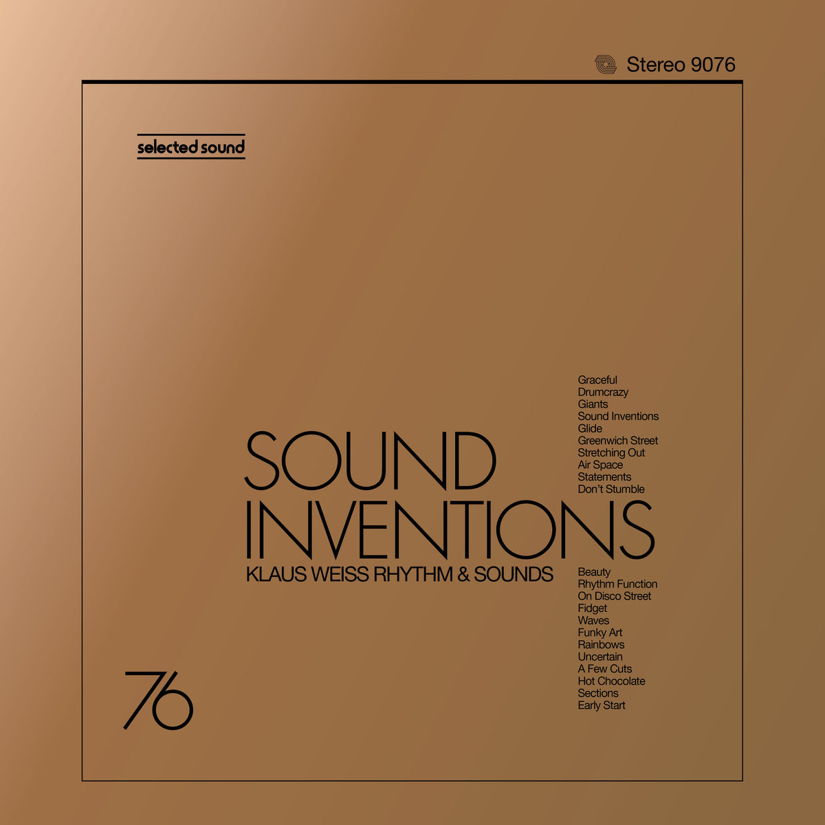 KLAUS WEISS RHYTHM AND SOUNDS - Sound Inventions (Selected Sound) - Vinyl