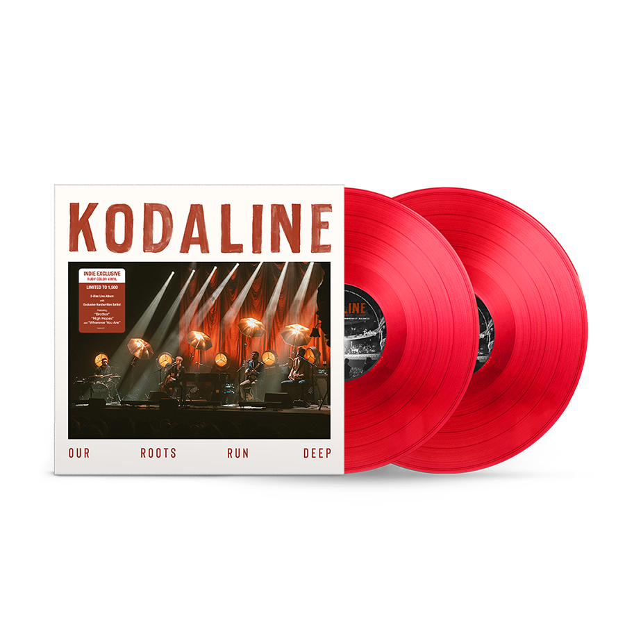 Kodaline - Our Roots Run Deep (Limited Edition, Clear Vinyl, Red, Indie Exclusive) (2 Lp's) - Vinyl