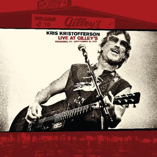 Kris Kristofferson - Live At Gilley’s - Pasadena, TX: September 15, 1981 (INDIE EXCLUSIVE, WHITE MARBLED VINYL) - Vinyl