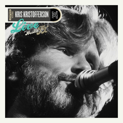 Kris Kristofferson - Live From Austin, Tx (Limited Edition, (Green/Grey Splatter) (2 Lp's) - Vinyl