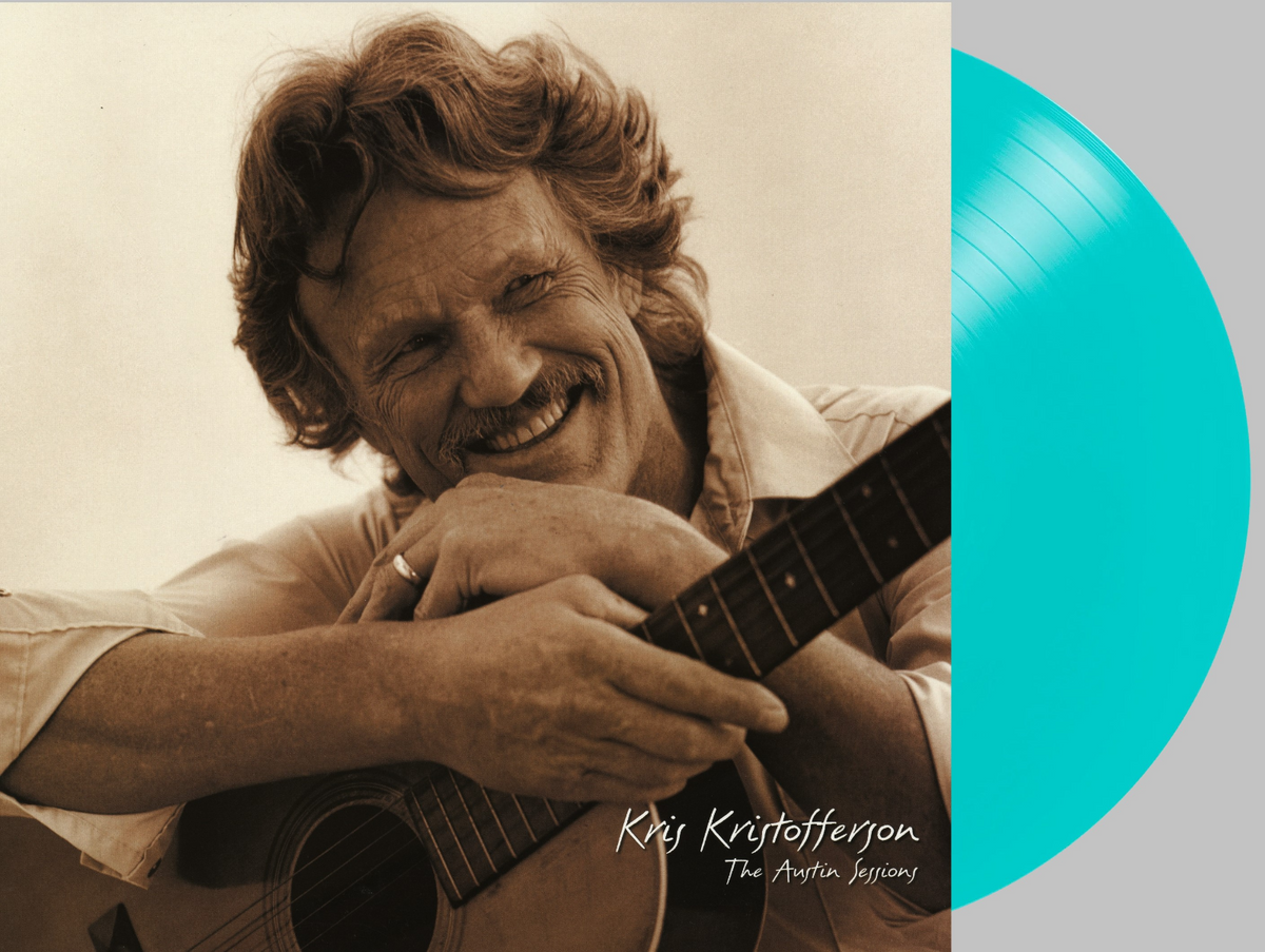 Kris Kristofferson - The Austin Sessions: 25th Anniversary Edition (Turquoise Colored Vinyl, Deluxe Edition, Bonus Tracks) - Vinyl