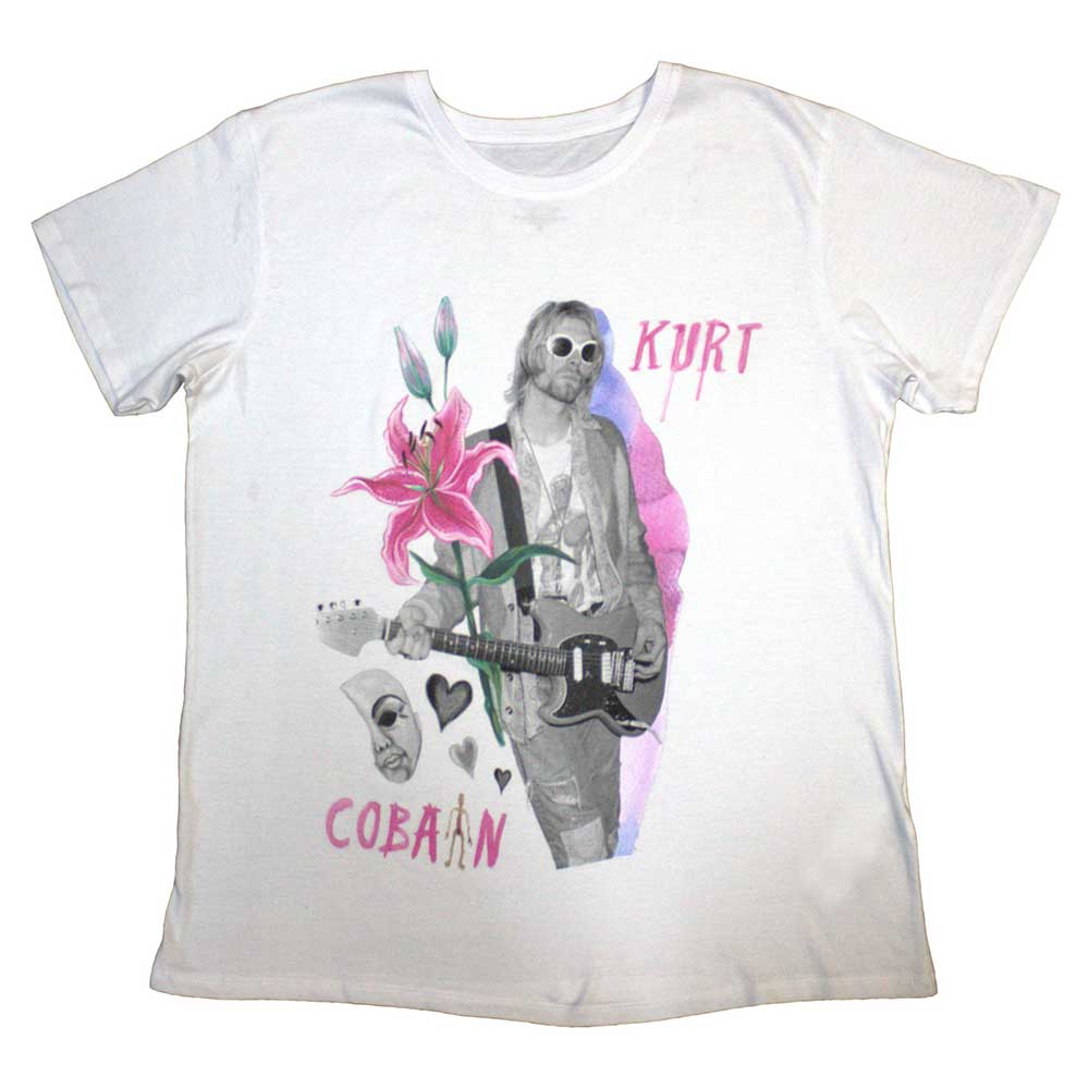 Kurt Cobain - Flower - White