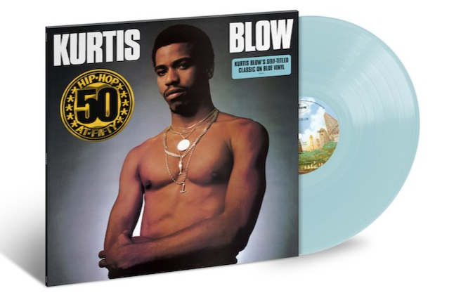 Kurtis Blow - Kurtis Blow [Explicit Content] (Limited Edition, Blue Colored Vinyl) - Vinyl