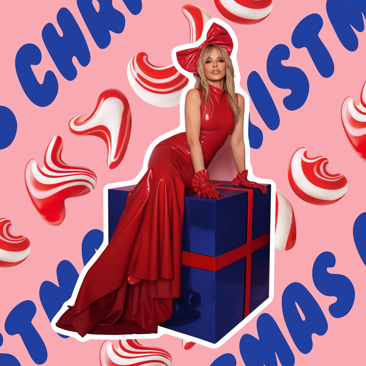 Kylie Minogue - Kylie Christmas (Fully Wrapped) [Transparent Red Vinyl] - Vinyl
