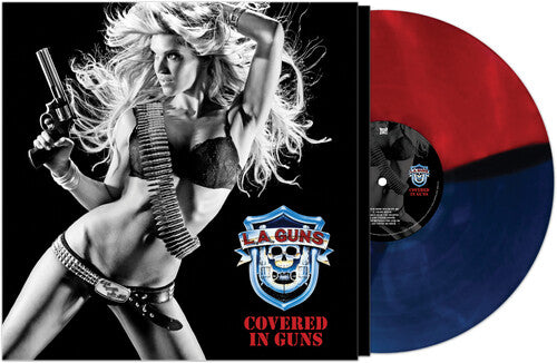 L.A. Guns - Covered In Guns (Colored Vinyl, Red & Blue, Bonus Tracks) - Vinyl
