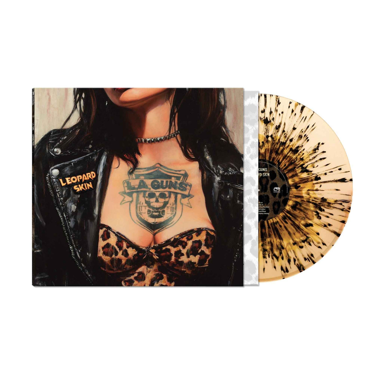 L.A. Guns - Leopard Skin (Limited Edition)[Haze/Splatter Vinyl] - Vinyl