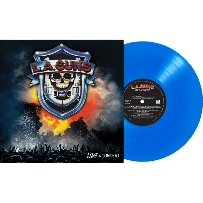 L.A. Guns - Live In Concert (Colored Vinyl, Blue, Limited Edition) - Vinyl