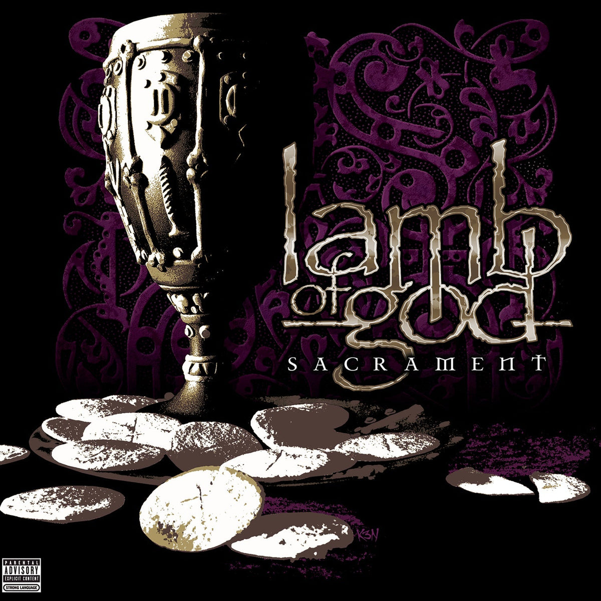 Lamb Of God - Sacrament [Explicit Content] (20th Anniversary Edition, Blackened Purple Colored Vinyl) - Vinyl
