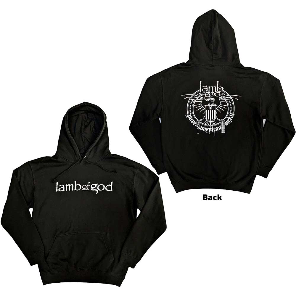 Lamb Of God - Skeleton Eagle - Sweatshirt Black
